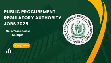 PPRA Jobs 2025 - Public Procurement Regulatory Authority Jobs 2025