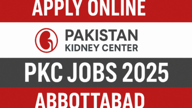 Apply Online For Pakistan Kidney Center PKC Jobs 2025